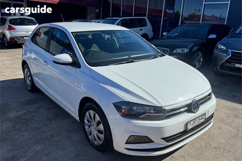White 2019 Volkswagen Polo Hatchback 70 Tsi Trendline