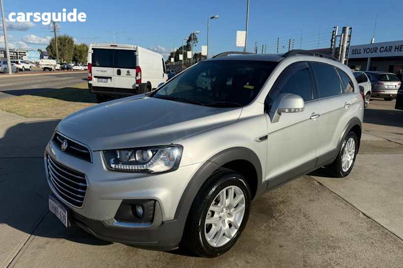 Silver 2017 Holden Captiva SUV ACTIVE F