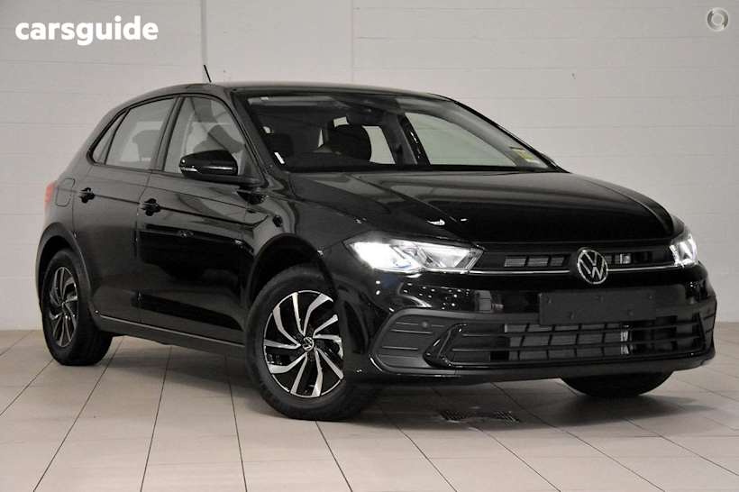 Black 2025 Volkswagen Polo Hatch 85TSI LIFE F