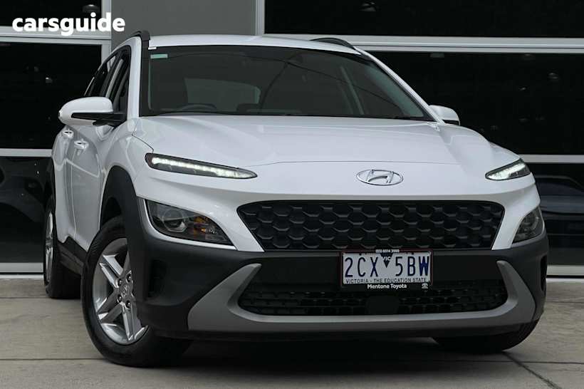 White 2022 Hyundai Kona Wagon (Fwd)