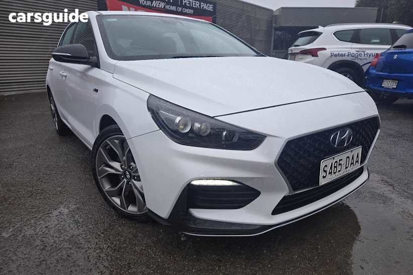 White 2022 Hyundai I30 Hatch N LINE F