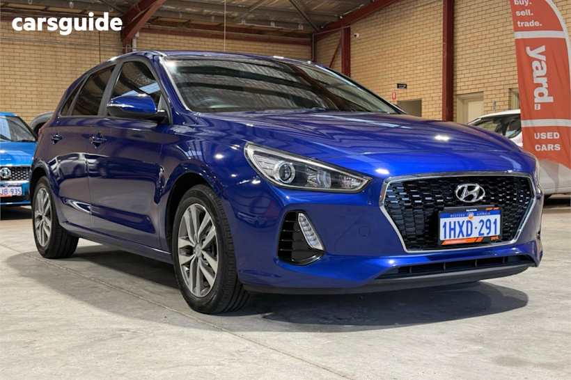 Blue 2019 Hyundai I30 Hatchback Active