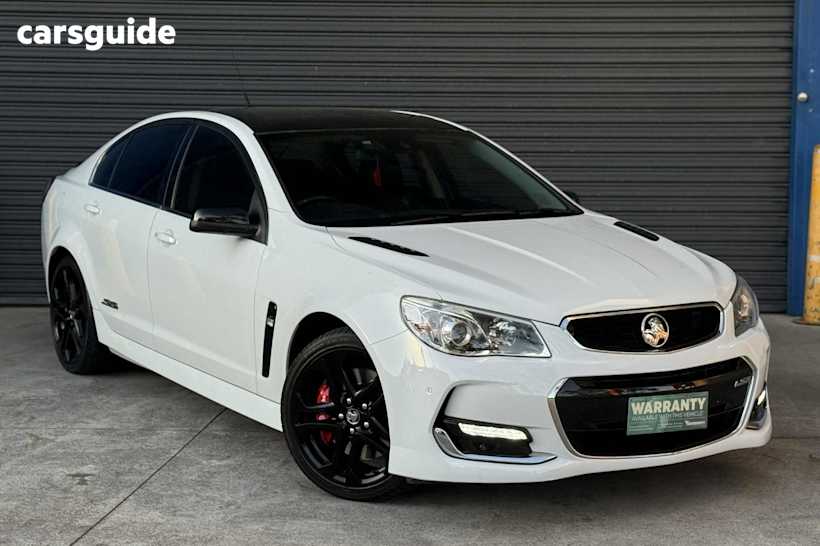 White 2016 Holden Commodore Sedan SS V REDLINE R