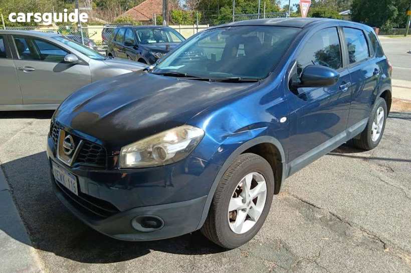 Blue 2012 Nissan Dualis SUV ST (4X2) J10 SERIES II