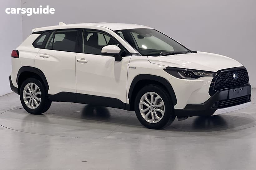 White 2023 Toyota Corolla Cross SUV GX F