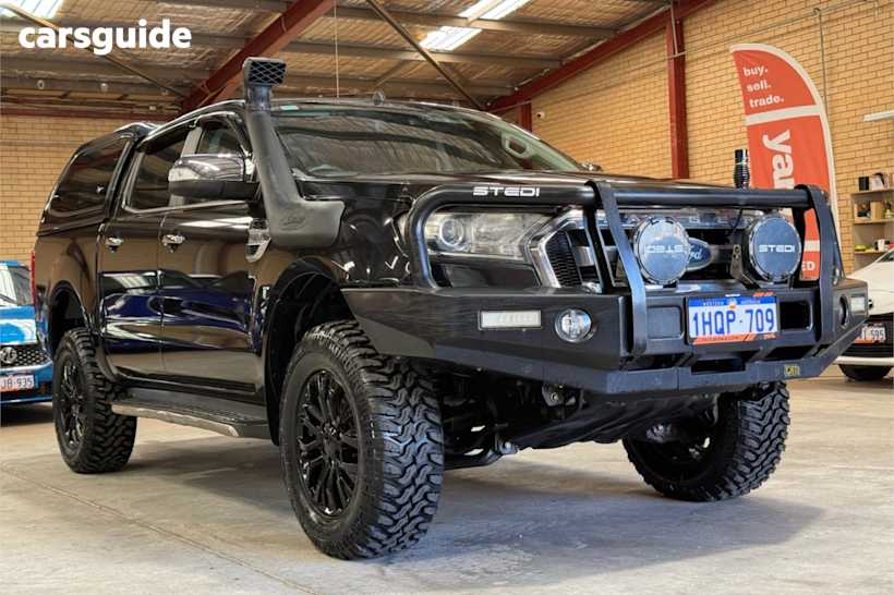 Black 2015 Ford Ranger Dual Cab Utility Xlt 3.2 (4X4)