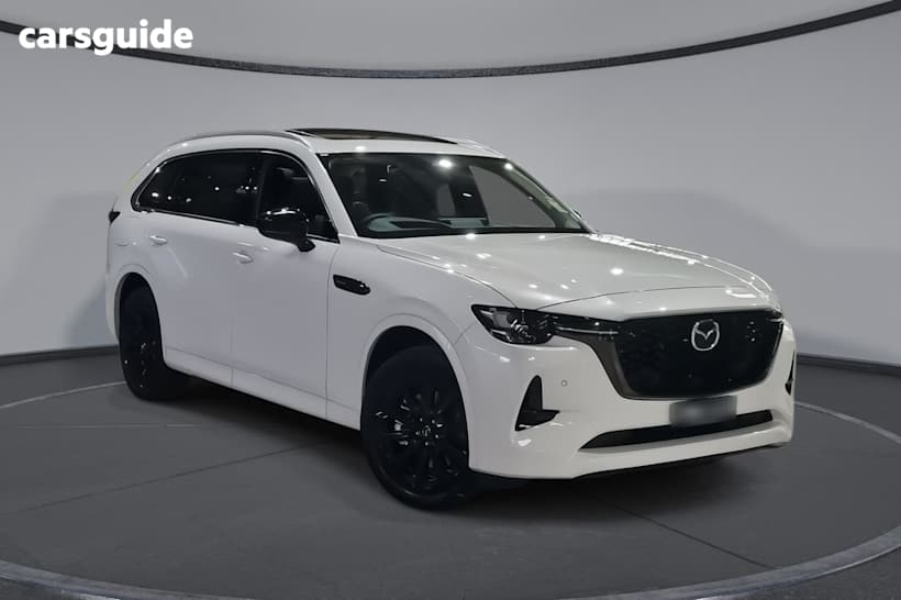 White 2025 Mazda CX-80 SUV P50E GT 4X4
