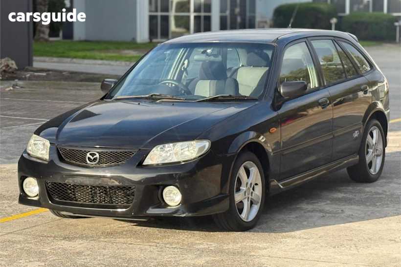 Black 2003 Mazda 323 Hatchback Astina Sp20