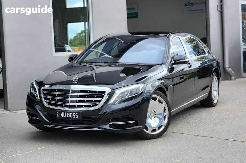 Black 2015 Mercedes-Benz S600 Sedan Maybach