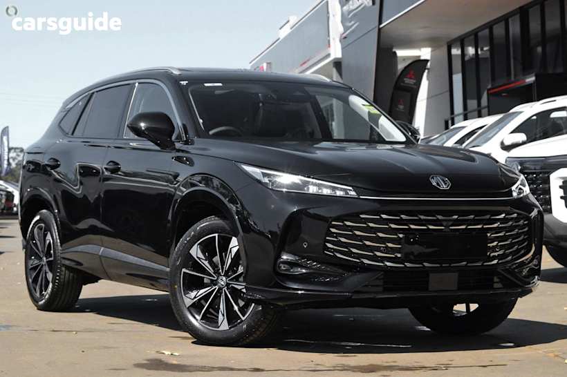 Black 2025 MG HS SUV ESSENCE F