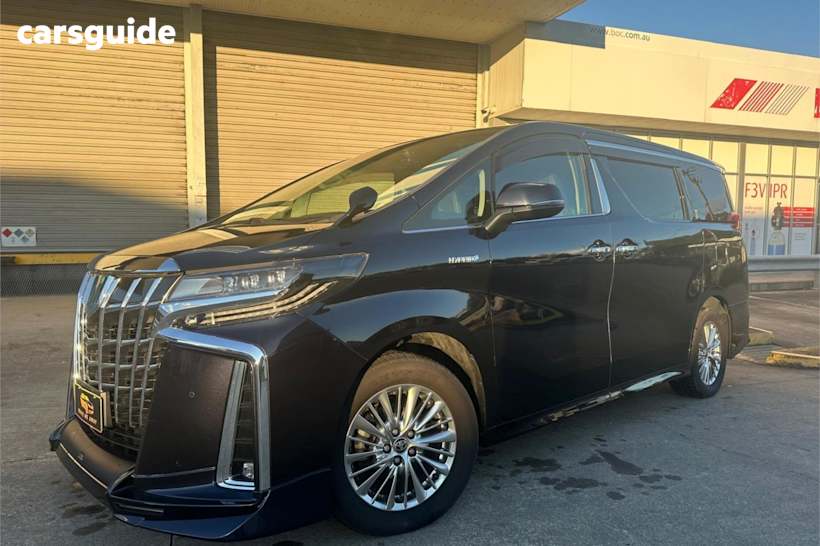 Black 2020 Toyota Alphard SUV SR C PACKAGE