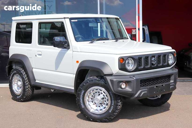 White 2024 Suzuki Jimny SUV GLX 4X4