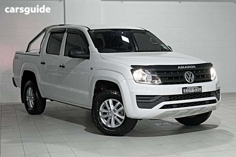 White 2021 Volkswagen Amarok Ute Tray TDI420 CORE 4X4