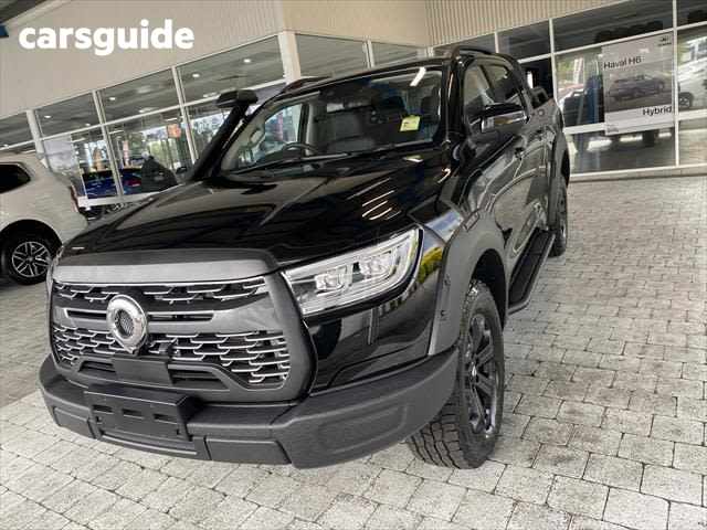 Black 2024 GWM UTE Dual Cab Utility Cannon-Xsr (4X4)