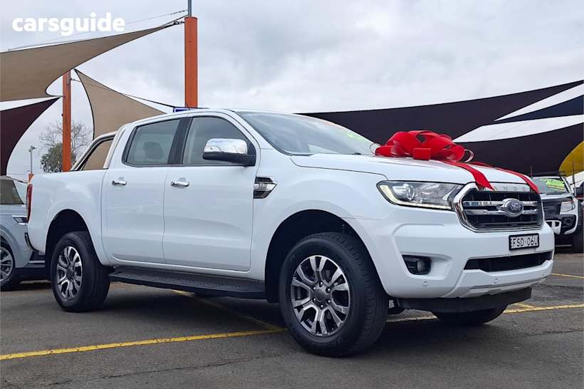 White 2018 Ford Ranger Double Cab Pick Up Xlt 3.2 Hi-Rider (4X2)