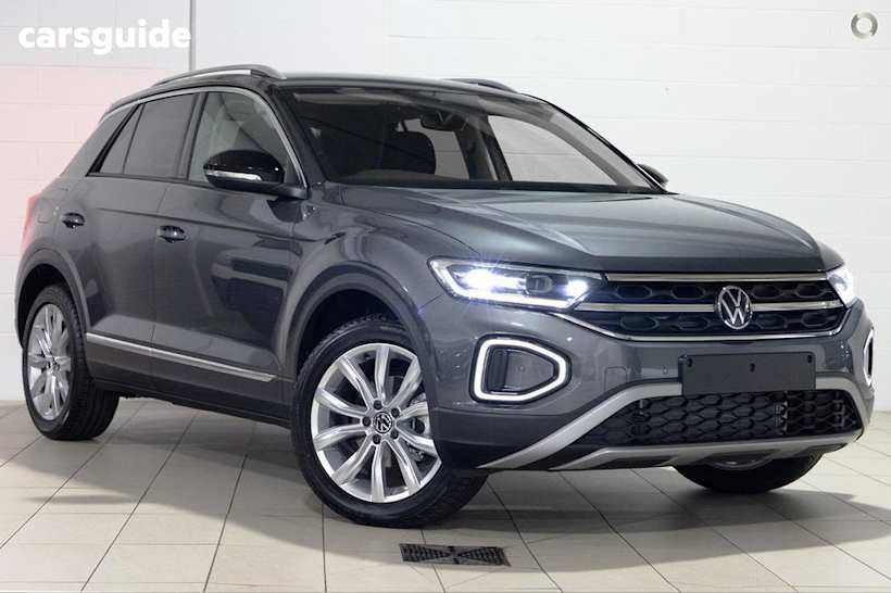 Grey 2025 Volkswagen T-ROC SUV 110TSI STYLE F