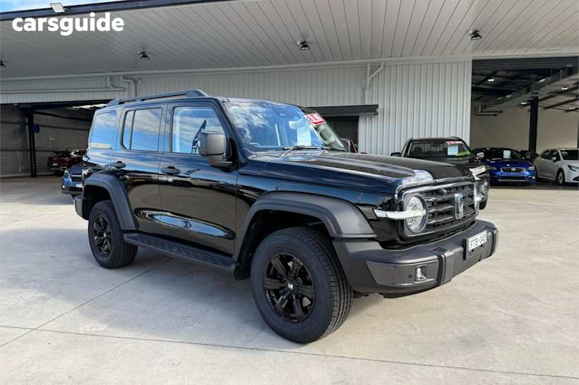 Black 2023 GWM Tank 300 Wagon Lux Petrol