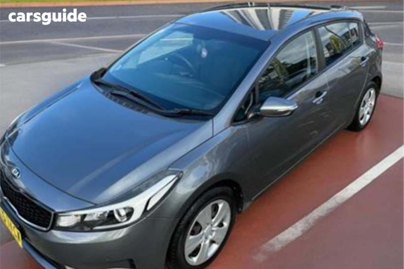 Grey 2017 Kia Cerato Hatchback S (Av)