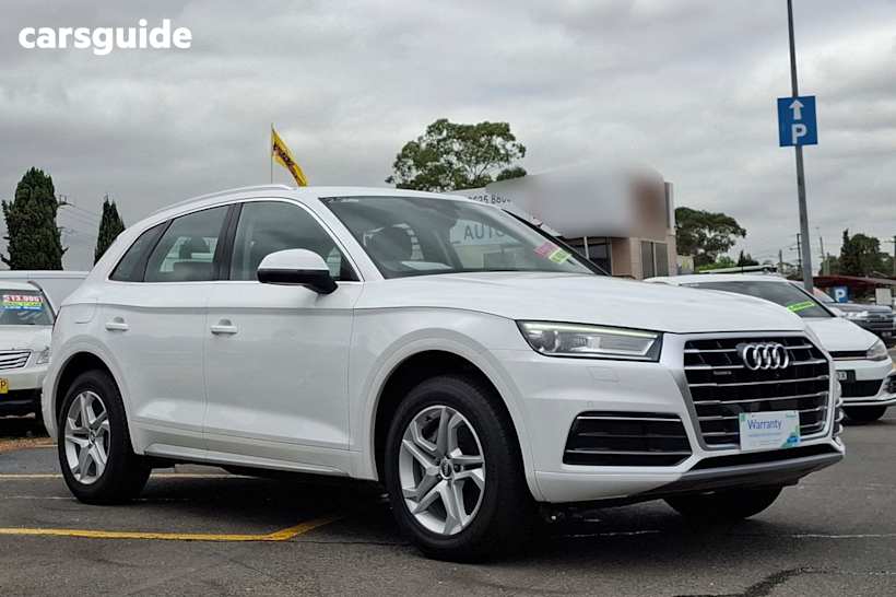 White 2018 Audi Q5 SUV TDI DESIGN 4X4
