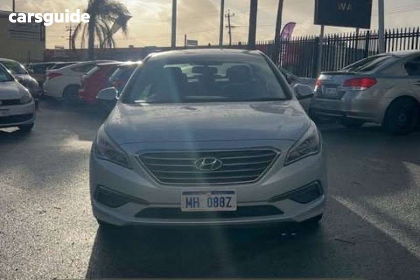 Silver 2015 Hyundai Sonata Sedan Active