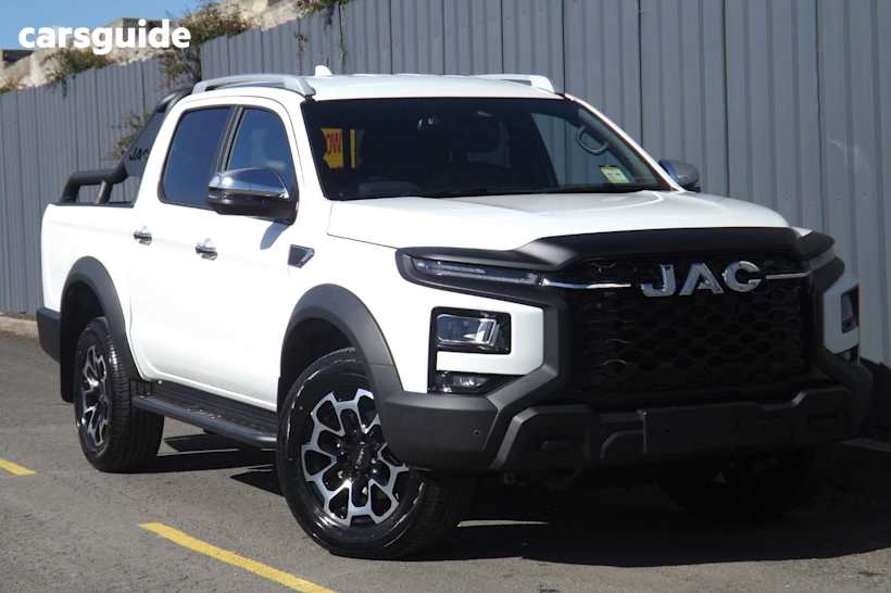 White 2025 JAC T9 Ute Tray HAVEN 4X4