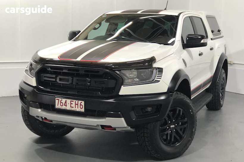 White 2022 Ford Ranger Ute Tray RAPTOR X 4X4