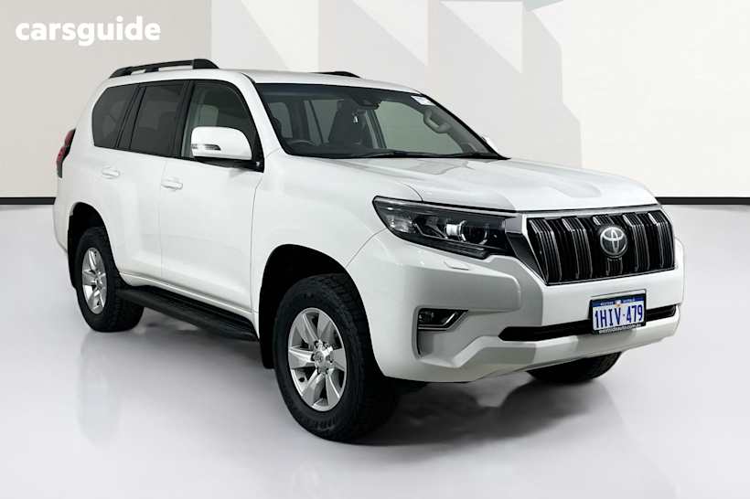 White 2021 Toyota Landcruiser Prado Wagon Gxl