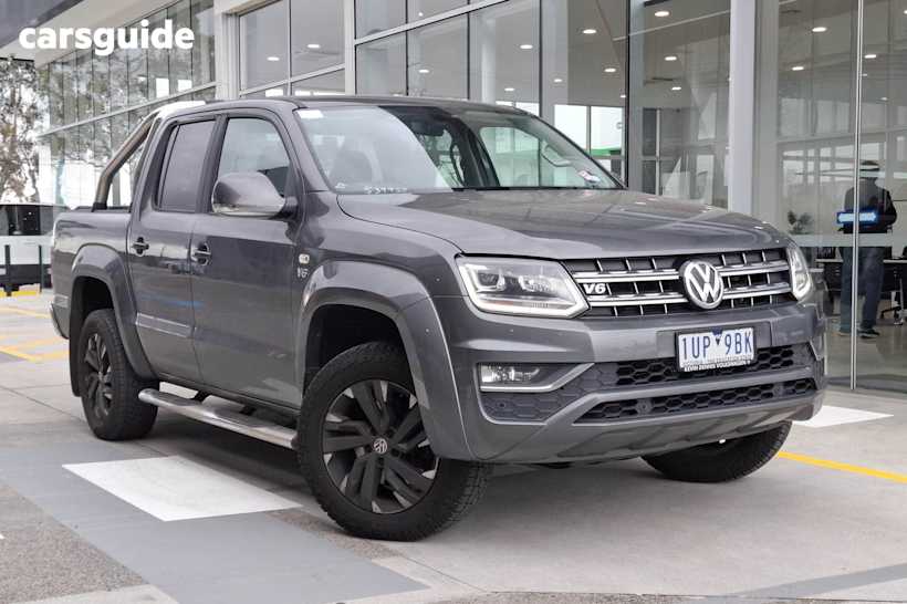 Grey 2021 Volkswagen Amarok Ute Tray TDI580 HIGHLINE 4X4