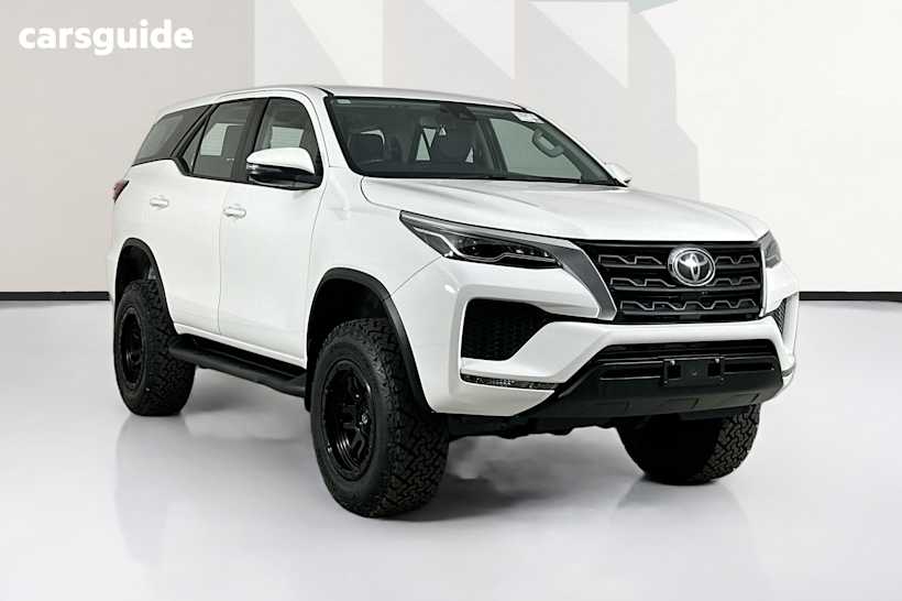 White 2022 Toyota Fortuner Wagon Gx