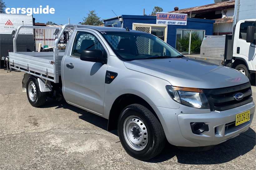 Silver 2013 Ford Ranger Ute Tray XL R