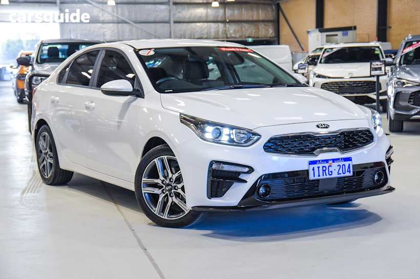 White 2021 Kia Cerato Sedan SPORT+ F