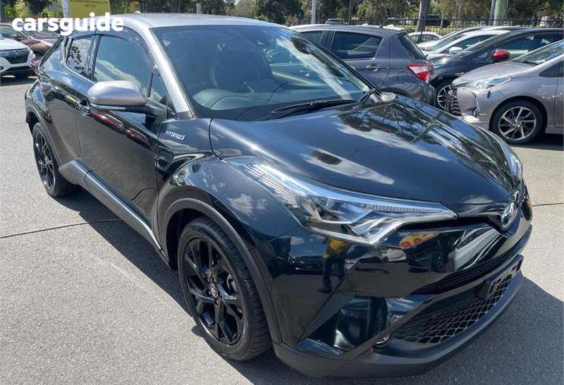Black 2019 Toyota C-HR SUV KOBA F