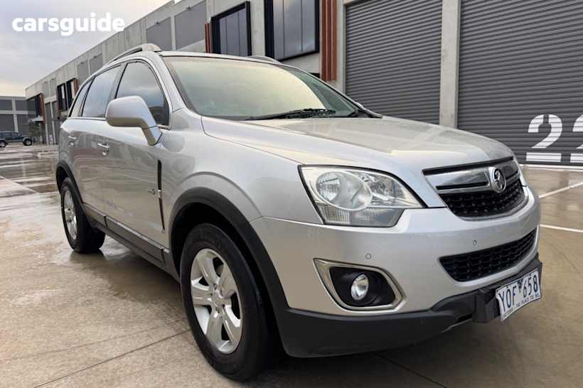 Silver 2011 Holden Captiva SUV 5 F