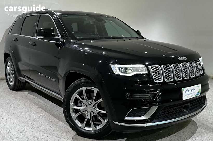 Black 2019 Jeep Grand Cherokee SUV SUMMIT 4X4