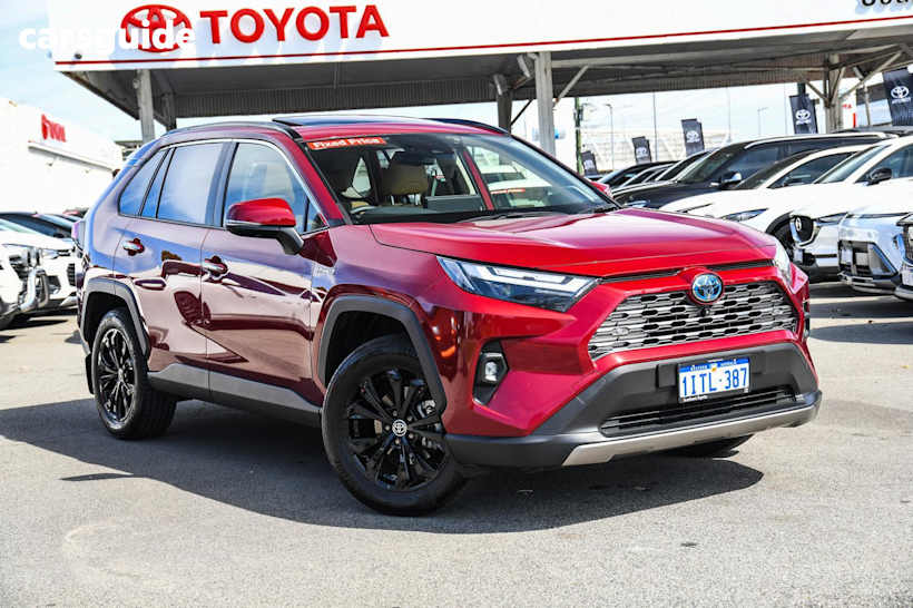 Red 2023 Toyota RAV4 SUV CRUISER 4X4
