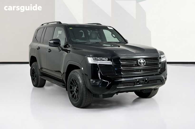 Black 2023 Toyota Landcruiser Wagon Lc300 Sahara (4X4)