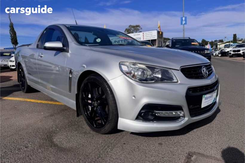 Silver 2015 Holden UTE Ute Tray SS V REDLINE R