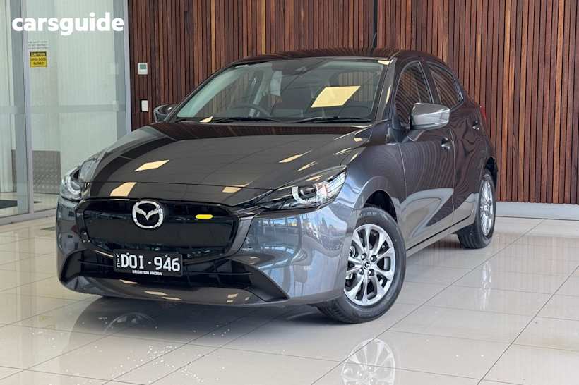 Grey 2024 Mazda 2 Hatchback G15 Pure