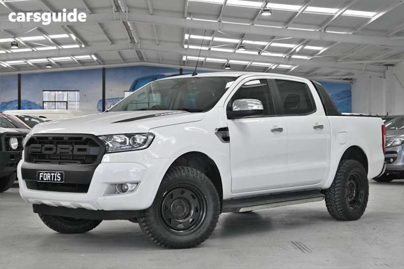 White 2016 Ford Ranger Dual Cab Utility Xlt 3.2 (4X4)
