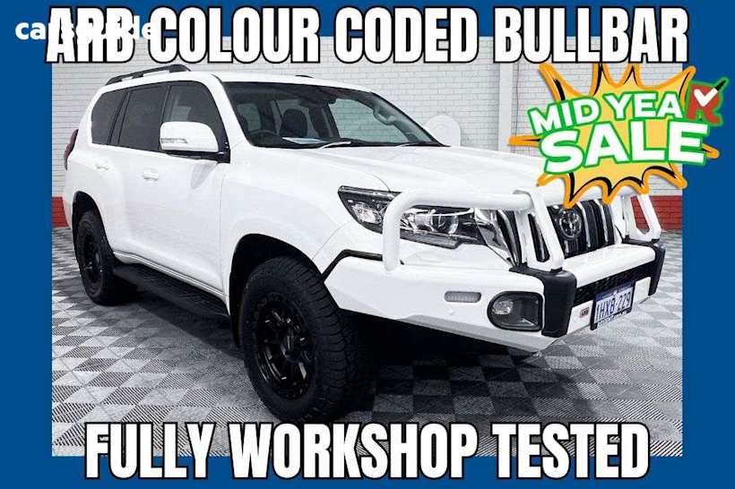 White 2023 Toyota Landcruiser Prado SUV GXL 4X4