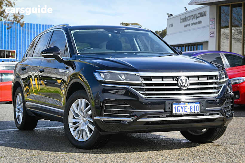 Black 2019 Volkswagen Touareg SUV 190TDI 4WD