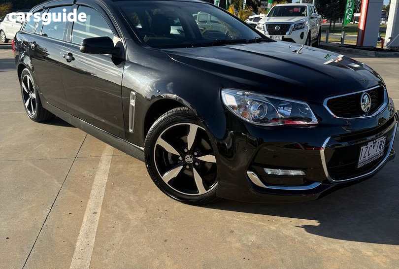 Black 2017 Holden Commodore SUV SV6 R