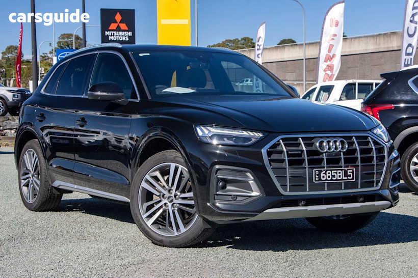 Black 2020 Audi Q5 SUV 45 TFSI 4X4