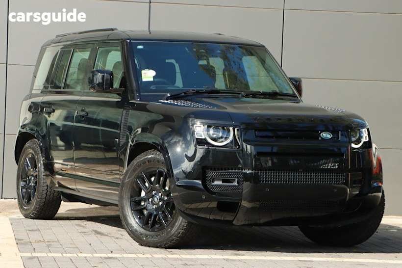 Black 2025 Land Rover Defender Wagon 110 D350 X-Dynamic Se (257Kw)