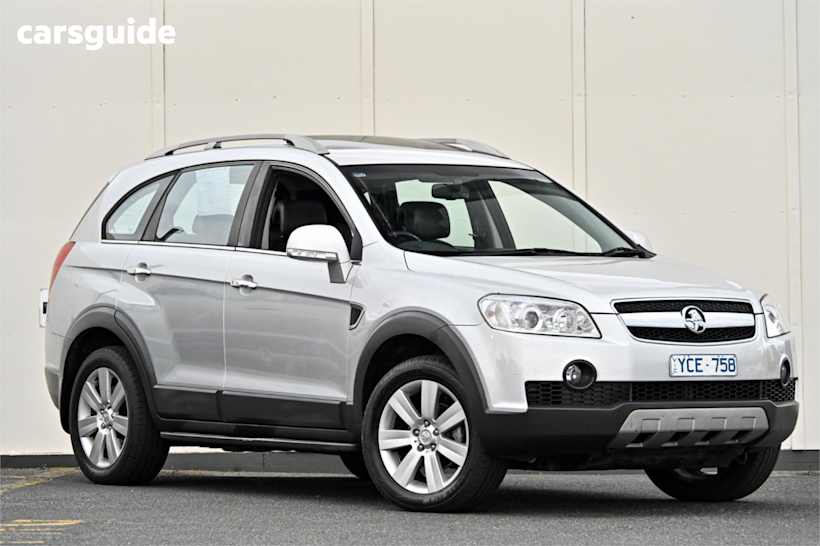 Silver 2010 Holden Captiva SUV 7 LX 4X4