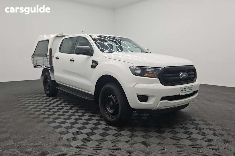 White 2021 Ford Ranger Ute Tray XL 4X4