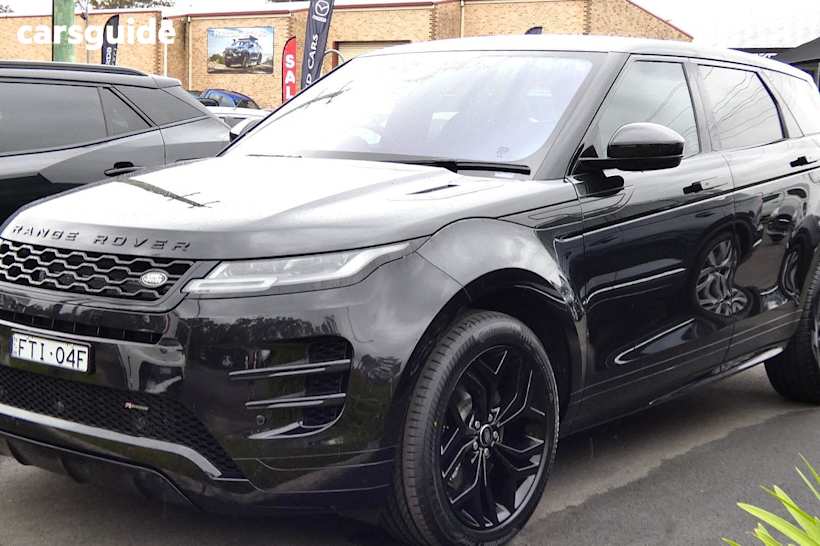Black 2022 Land Rover Range Rover Evoque SUV P250 R-DYNAMIC HSE 4X4