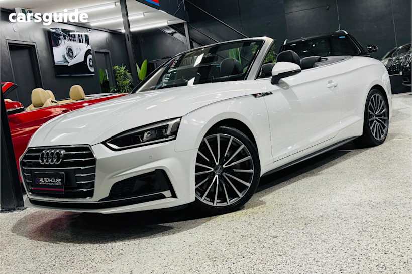 White 2018 Audi A5 Sedan SPORT 4WD
