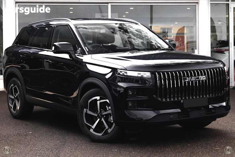 Black 2025 Jaecoo J7 SUV TRACK F