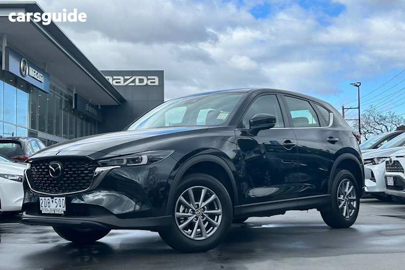 Black 2024 Mazda CX-5 SUV G25 MAXX SPORT F
